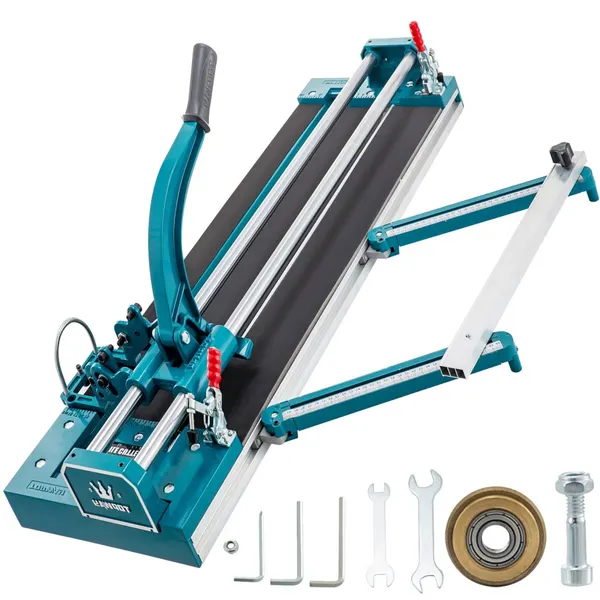 Cortador de azulejos manual 1200 mm duplo carril laser