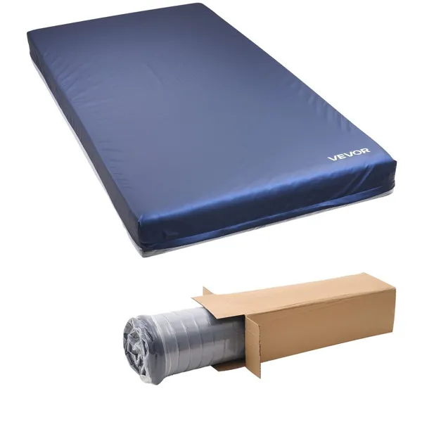 Colchão cama hospitalar 227 kg espuma dupla camada 914x2030 mm
