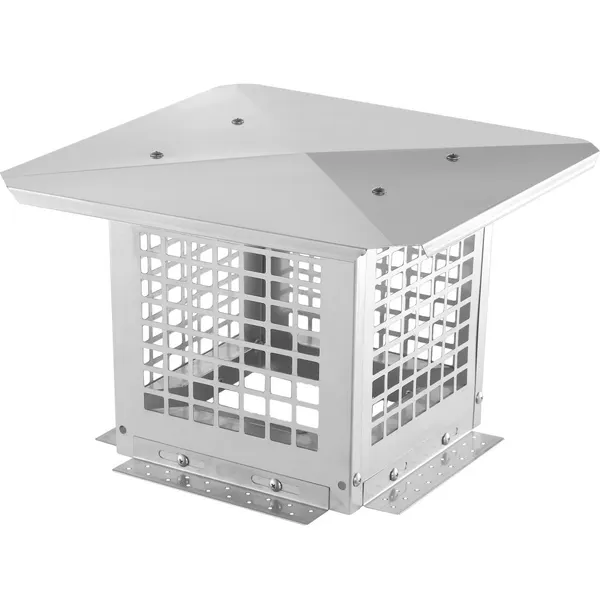 Chapéu Chaminé 228,6 x 228,6 mm Aço Inox 304
