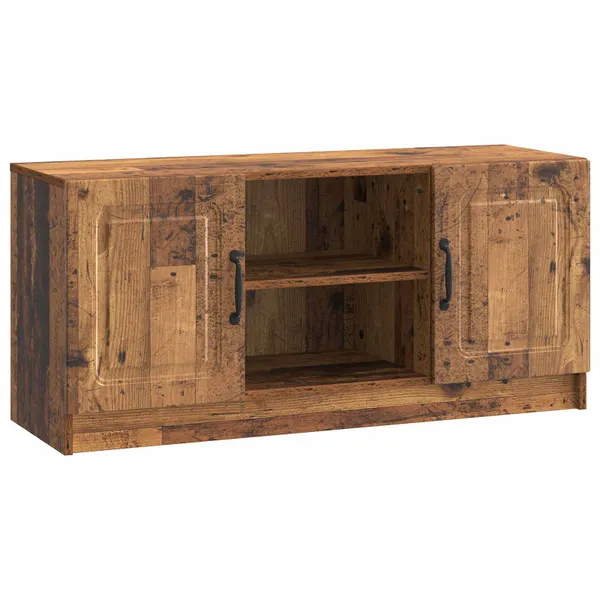 Gabinete para TV Madeira antiga 102 x 34,5 x 47 cm