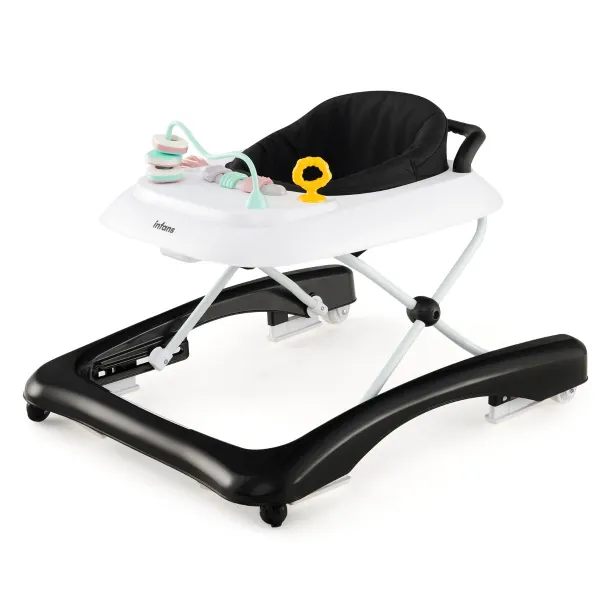 Trotteur Pliable Bébé 6+ Mois | Centre d'Activités 3 Hauteurs Réglables