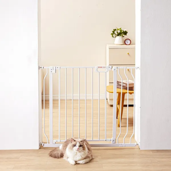 Porta de segurança extensível 29,5"-37", 30" alta, com fecho automático