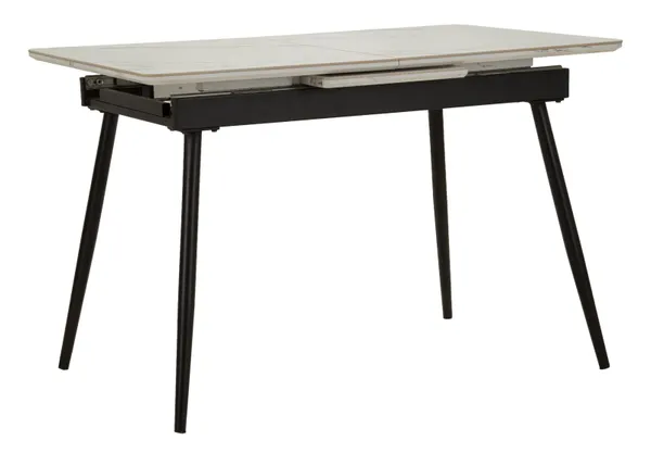 Mesa de Jantar Extensível Matt 120x80x75 cm (Aberta 155x80x75 cm)