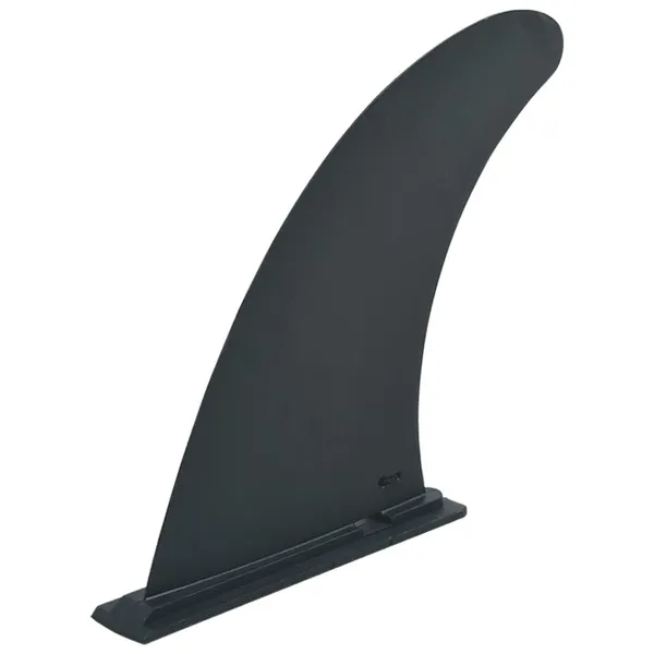 Aleta central p/ prancha de SUP 18,3x21,2 cm plástico preto