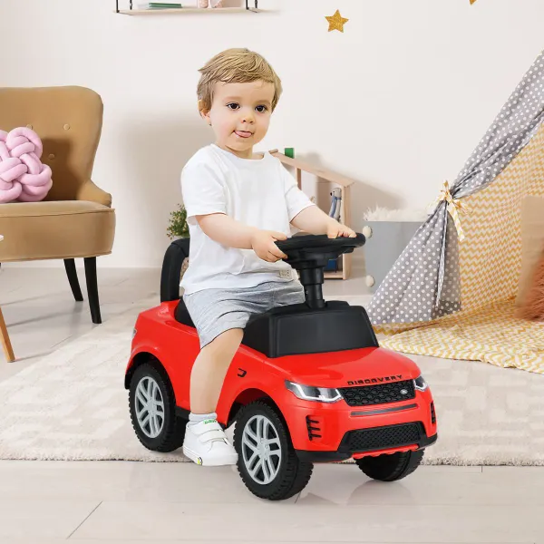 Voiture de Jeu pour Enfants 12-36 Mois avec Klaxon, Sons et Rangement