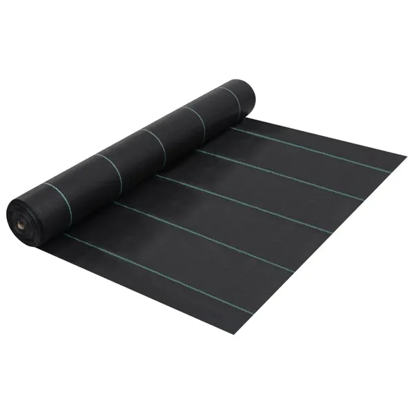Tela para controlo de ervas e raízes PP 2x5 m preto