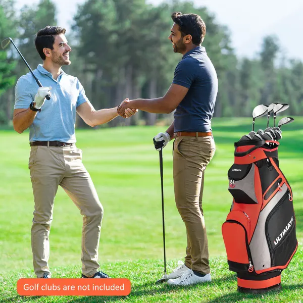 Saco de Golfe 14 Divisores com Capucha Chuva - Leve e Portátil 42x31x91,5cm