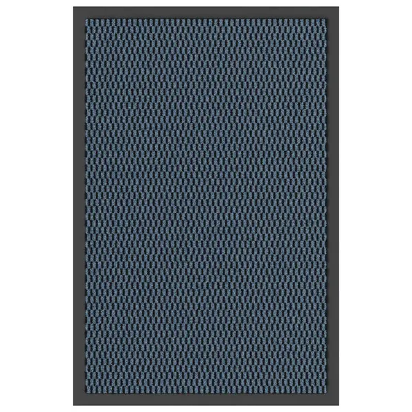 Tapete de porta 40x60 cm azul
