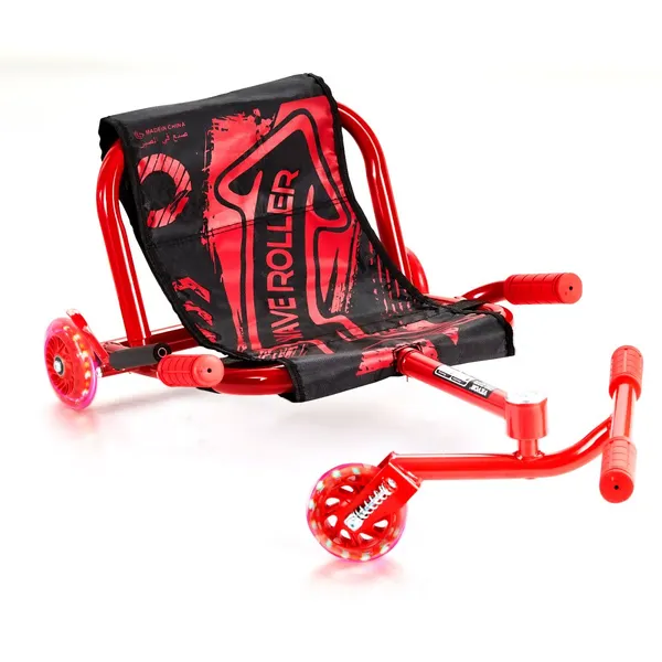 Scooter movimento zigzag 198 lbs 10+ vermelho