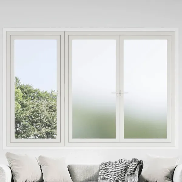 Películas para janela fosco PVC branco
