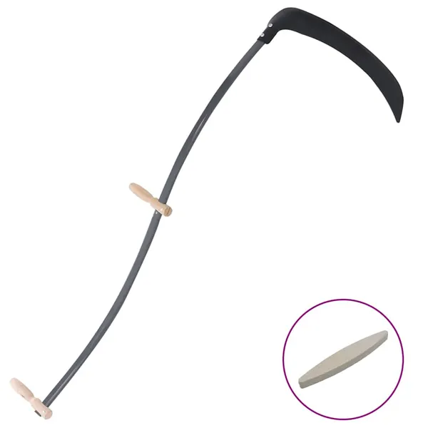 Foice com Pedra amoladora 145 cm