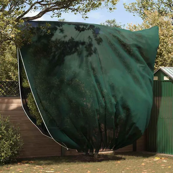 Capas de Fleece para Proteção Contra Geada 3 pcs Verde