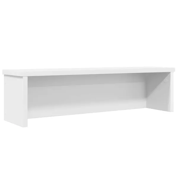 Rack de cozinha empilhável branco madeira engenheirada
