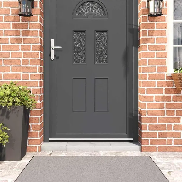 Selos de Escovas para Porta Auto-adesivos 2 pcs Prateado 100 cm