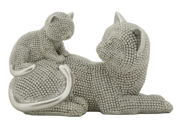 Gato Sparky con Cachorro 19x9x13 cm