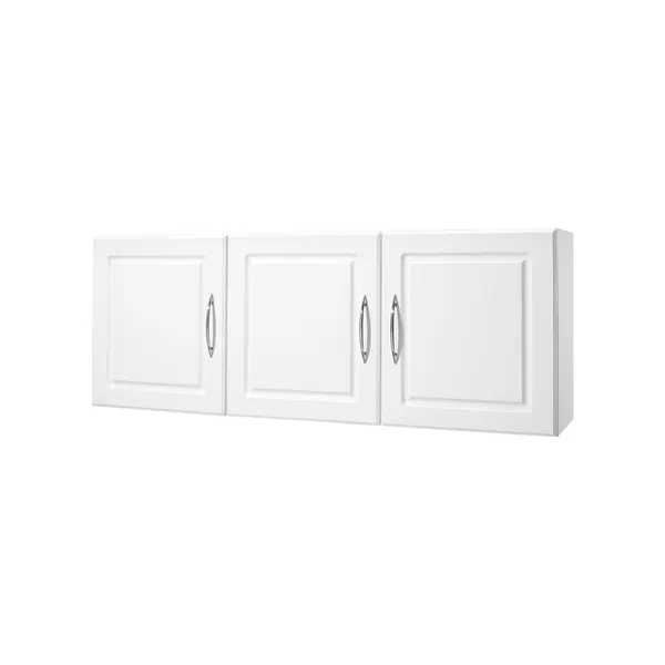 Armário mural roupa 2 prateleiras 3 portas 54x20,31 polegadas