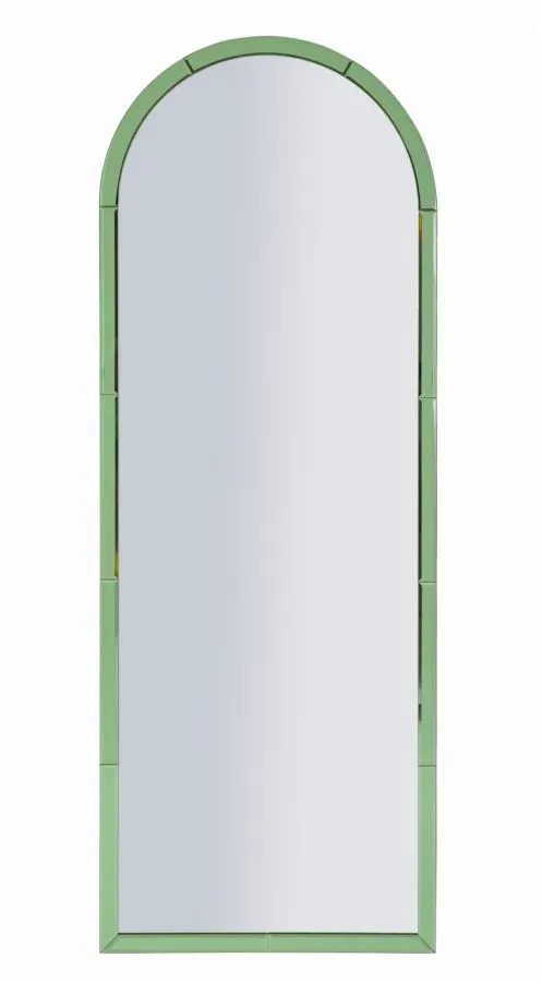 Espelho de Parede Baku Verde 55x2x150 cm (Espelho 49x144 cm)