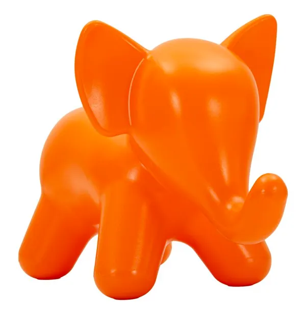 Taburete Elephant Naranja 86x46x56 cm