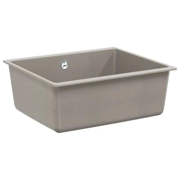 Pia Cinzeto 530 x 460 mm 80% Quartzo e 20% Resina