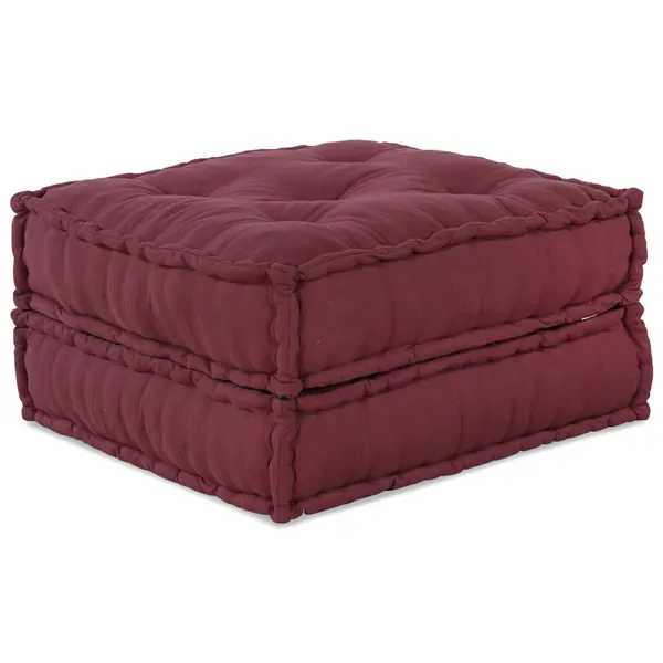 Unidade de Sofá Modular 2 pcs Maroons 140 x 70 x 36 cm Tecido