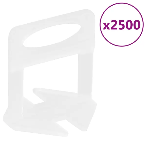 Niveladores de ladrilhos 2500 pcs 3 mm