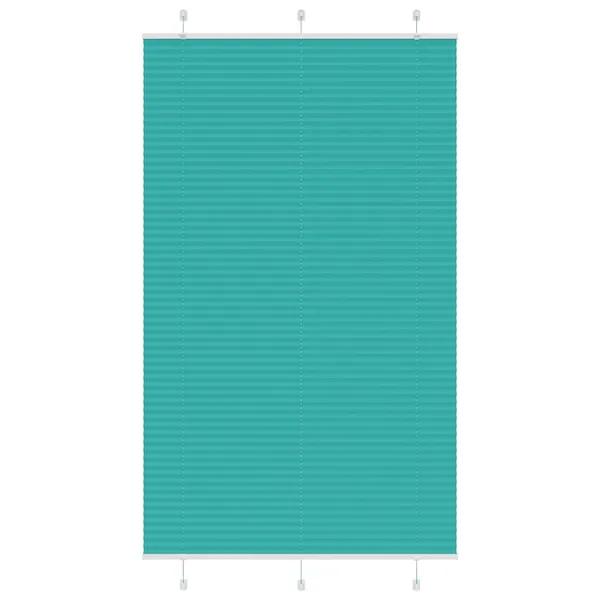 Plissado Cego Gasolina verde 120x200 cm Largura Tecido 119,4 cm