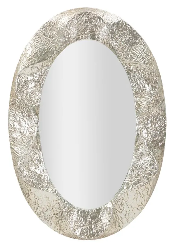 Espelho Argelux Oval 87,5x6,5x128 cm (Medida do Espelho 55x93 cm)