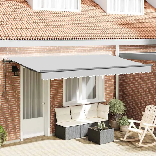 Estrutura de Toldo Antracite 4 x 2 m Metal