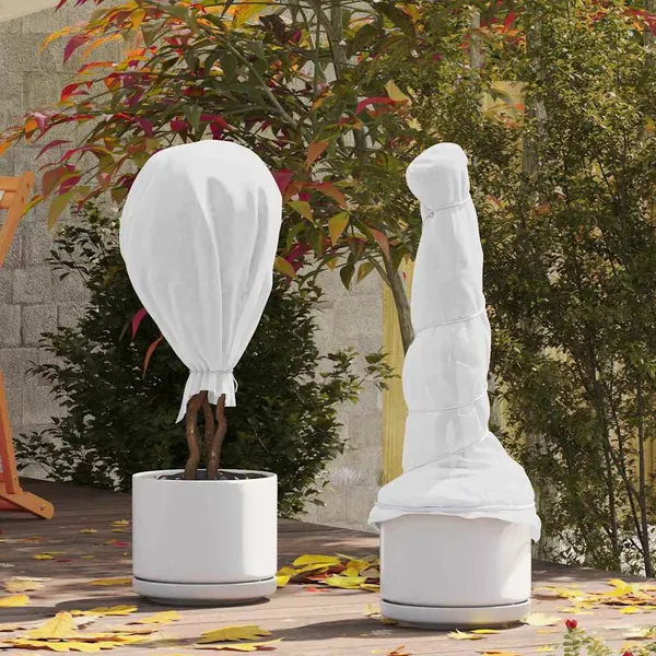 Fleece de Proteção Contra Geada para Plantas Branco 20 x 1,6 m