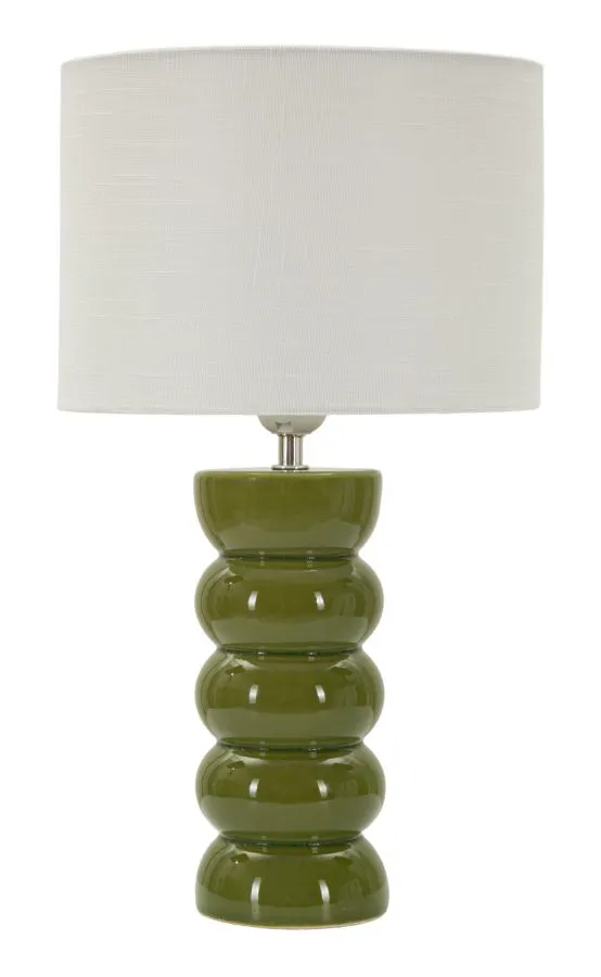 Luminária de Mesa Torr Verde Ø 25x46 cm