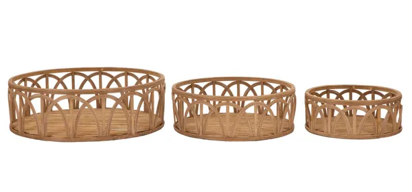 Conjunto Bandeijas Fuji Tris ø 50x16-40x14-30x12 cm