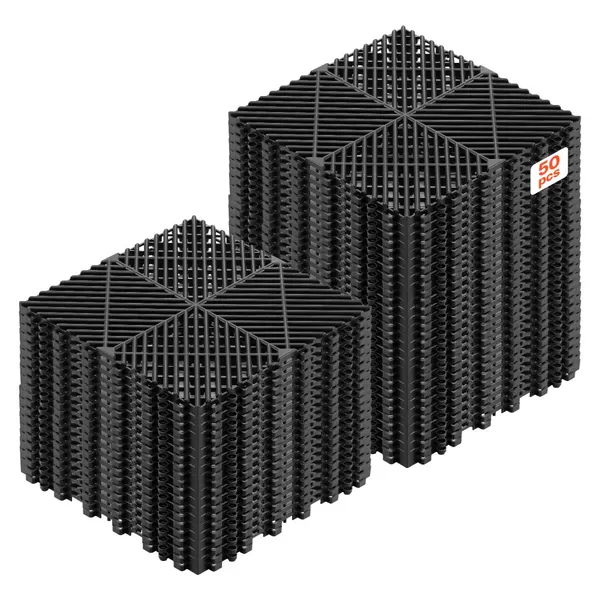 Manta de Drenagem Modular 310x310 mm, Lote de 50