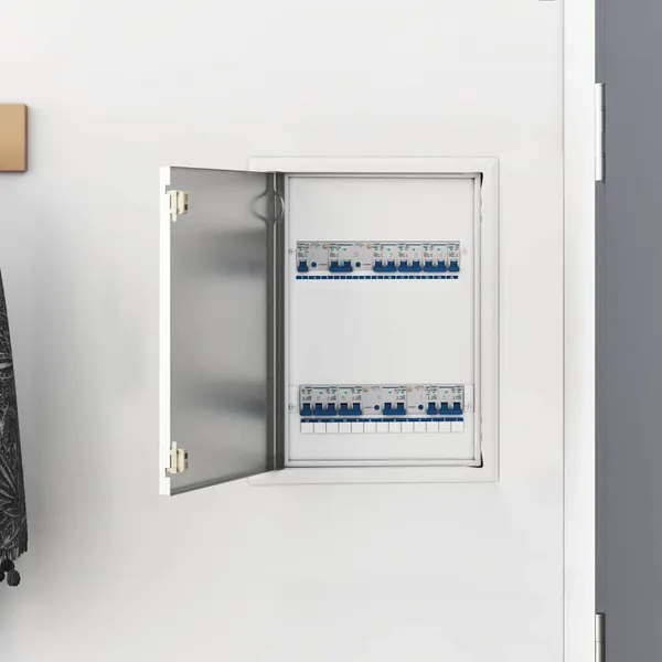 Painel de Acesso Branco 43,5 x 33 x 3 cm Aço