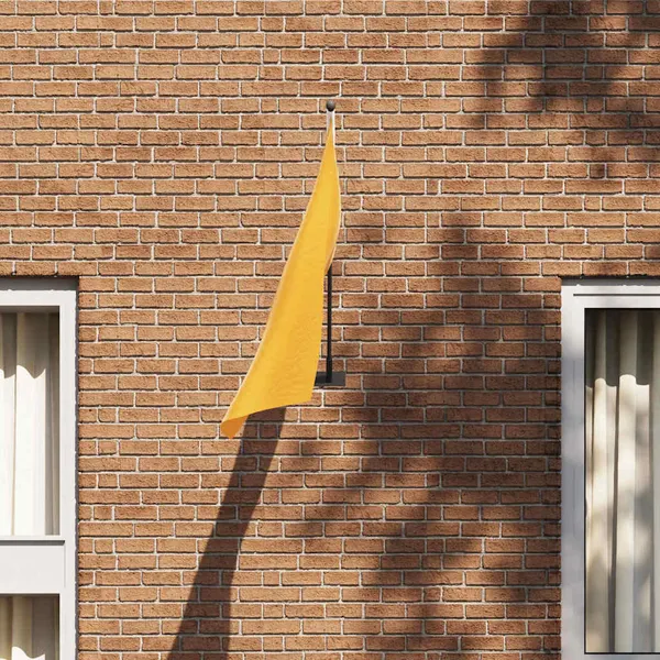 Suporte de Poste para Bandeira Preto 13 x 6 x 0,2 cm Aço