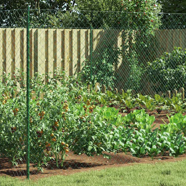 Cerca de Malha Verde 2 x 20 m Aço