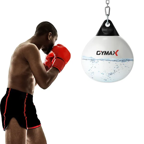 Saco de Boxe com Água 45 cm 50 kg - Cadeia Ajustável para Treino