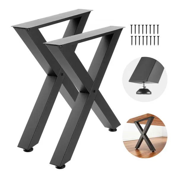 Pernas Tabela Aço 29.5" H x 29.9" W 2204 lbs Carga