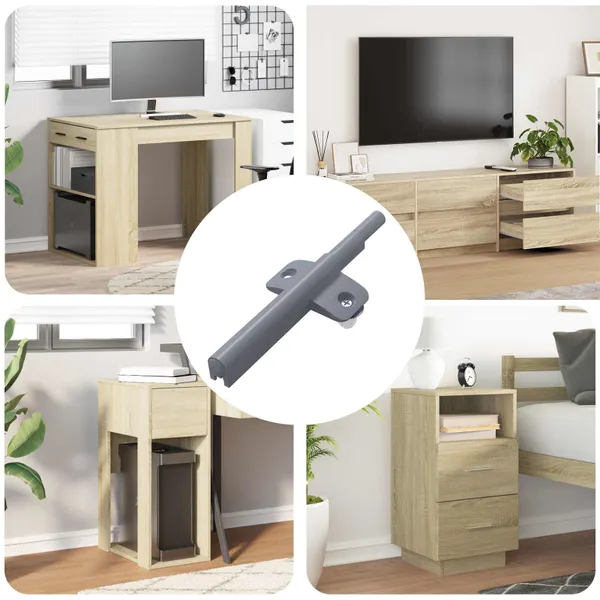 Amortecedor de Fechamento Suave 1161 pcs Cinzeto PP