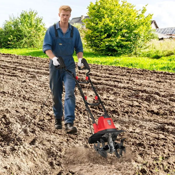 Motoazada Eléctrica 750W com Manilhar Dobrável 4 Lâminas Profundidade 22 cm