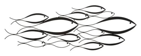 Painel de Parede Fishy 100x1x35 cm