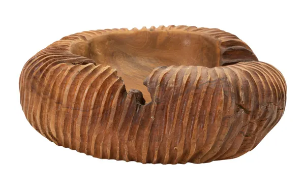Bandeja Garit em Teca Reciclada 37x40x16 cm