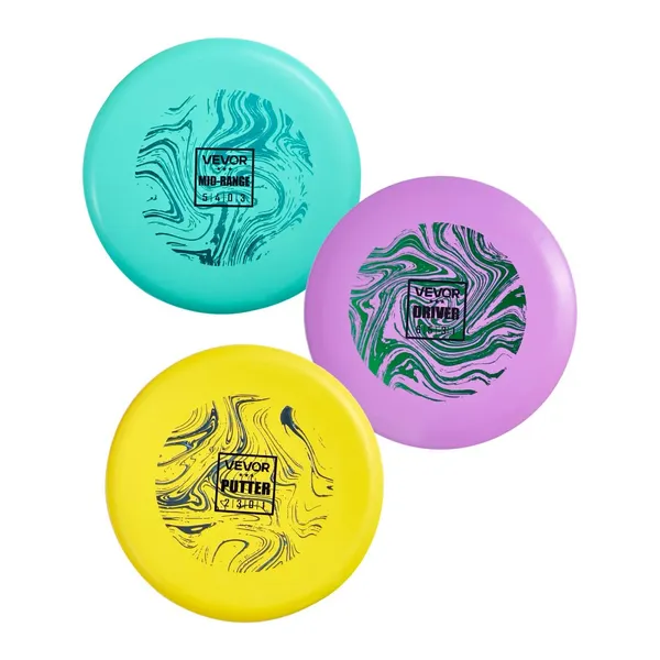 Conjunto Disco Golfe 3 Pack PDGA Aprovado