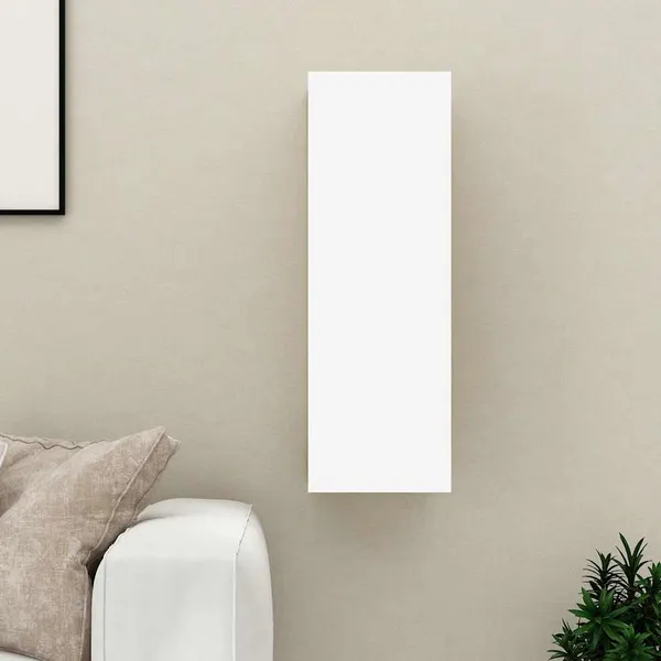 Móvel de TV 30,5x30x90 cm derivados de madeira branco