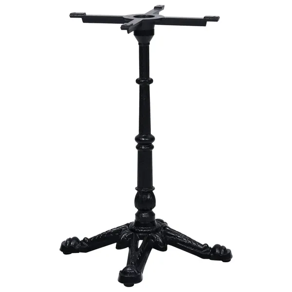 Perna para mesa de bistrô 52x52x72 cm ferro fundido preto