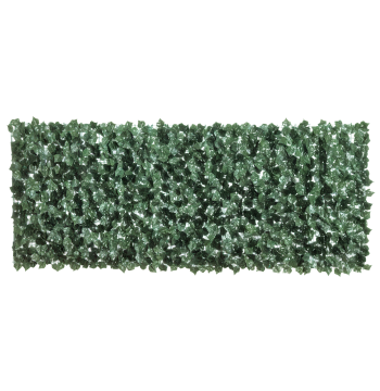Sigillatura artificiale in rotolo 2.4x1 m Privacy Sigillatura per Balcone Giardino esterno decorativo Wall Plant PE Verde