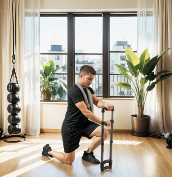 Extender regolabile del seno per la Muscolazione con resistenza regolabile 1080 kg per l'ufficio di formazione domestica Viaggi Nero