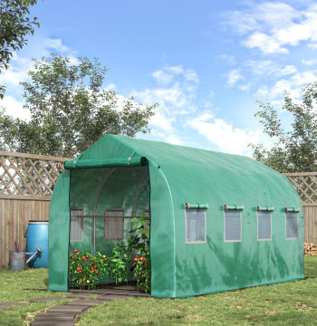 Greenhouse avec 8 fenêtres Mesh et Green Garden Greenyard Greenhouse Greenhouse Greenhouse