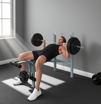 Banco de Musculação com Altura Ajustável Banco de Pesos Multifuncional Banco Fitness para Treino Completo com Encosto Ajustável Carga 200 kg 165x68x114 cm Preto