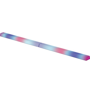 Barra de Equilíbrio de Ginástica Dobrável 236 cm Barra de Ginástica Artística com Base Antiderrapante Viga de Equilíbrio para Crianças Principiantes Ginastas Profissionais Treino em Casa
