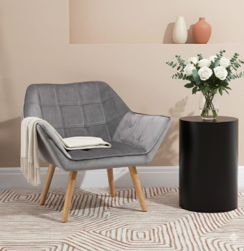 <p><strong>Poltrona de Veludo Elegante Essenza</strong></p><p>Crie um canto de leitura acolhedor com esta elegante poltrona HOMCOM de <strong>design minimalista</strong>. Perfeita para dar um toque moderno e acolhedor à sua sala ou escritório.</p><ul><li>